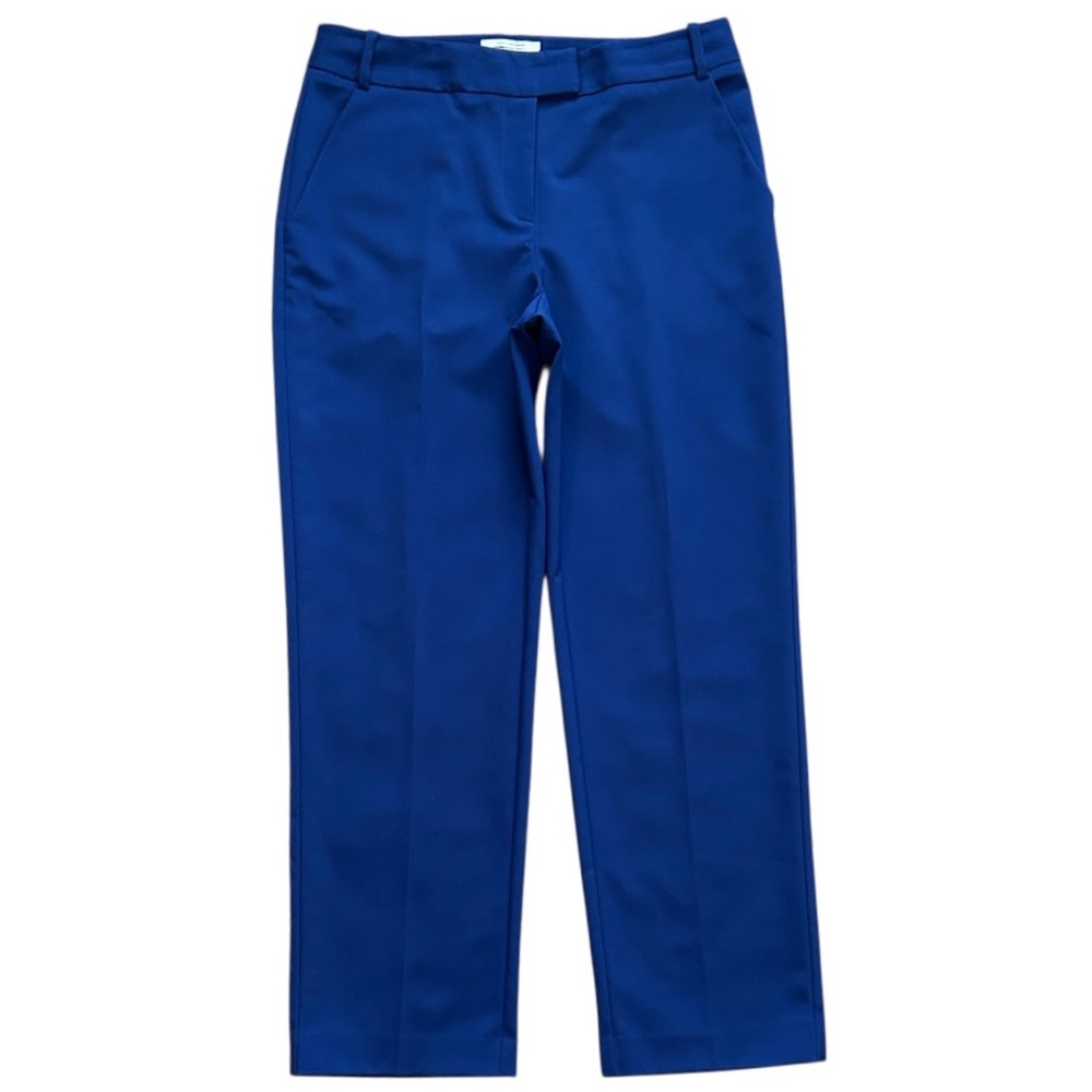 Veronika Maine Size 8 Tailored Blue Dress Pants Trousers Made in Australia